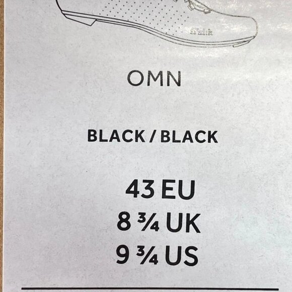 Fizik Men’s Vento Omna Cycling Shoes – Black, Size 9.75 - Picture 10 of 11